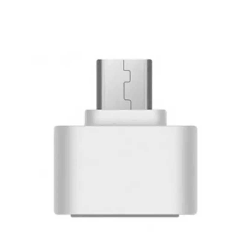 USB A to Micro Usb Dongle Adapter "WHITE"