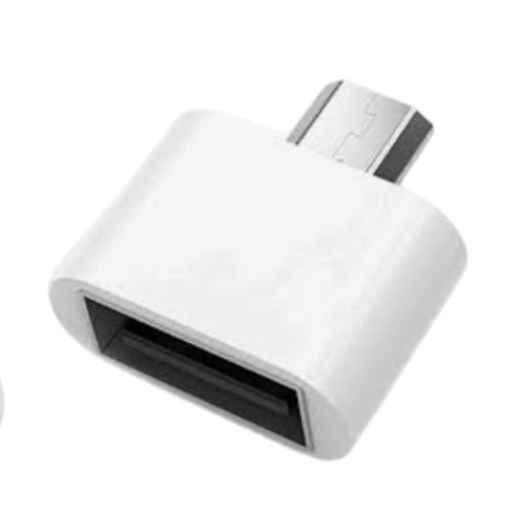 USB A to Micro Usb Dongle Adapter "WHITE"